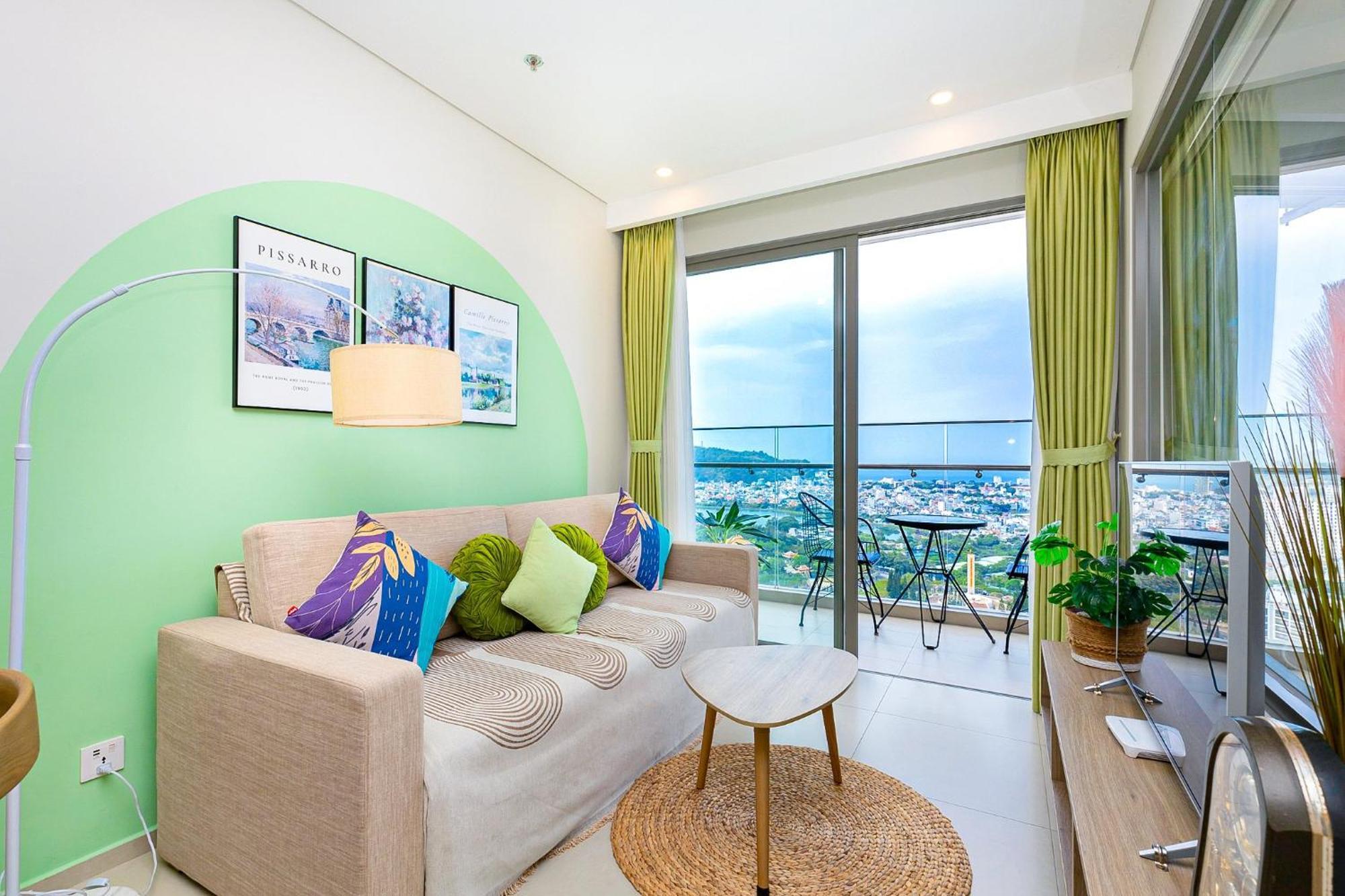 The Sóng Apartment Vivi Homestay,Miễn Phí Hồ bơi vô cực , xông hơi, công viên nước trẻ em Vung Tau Exterior foto