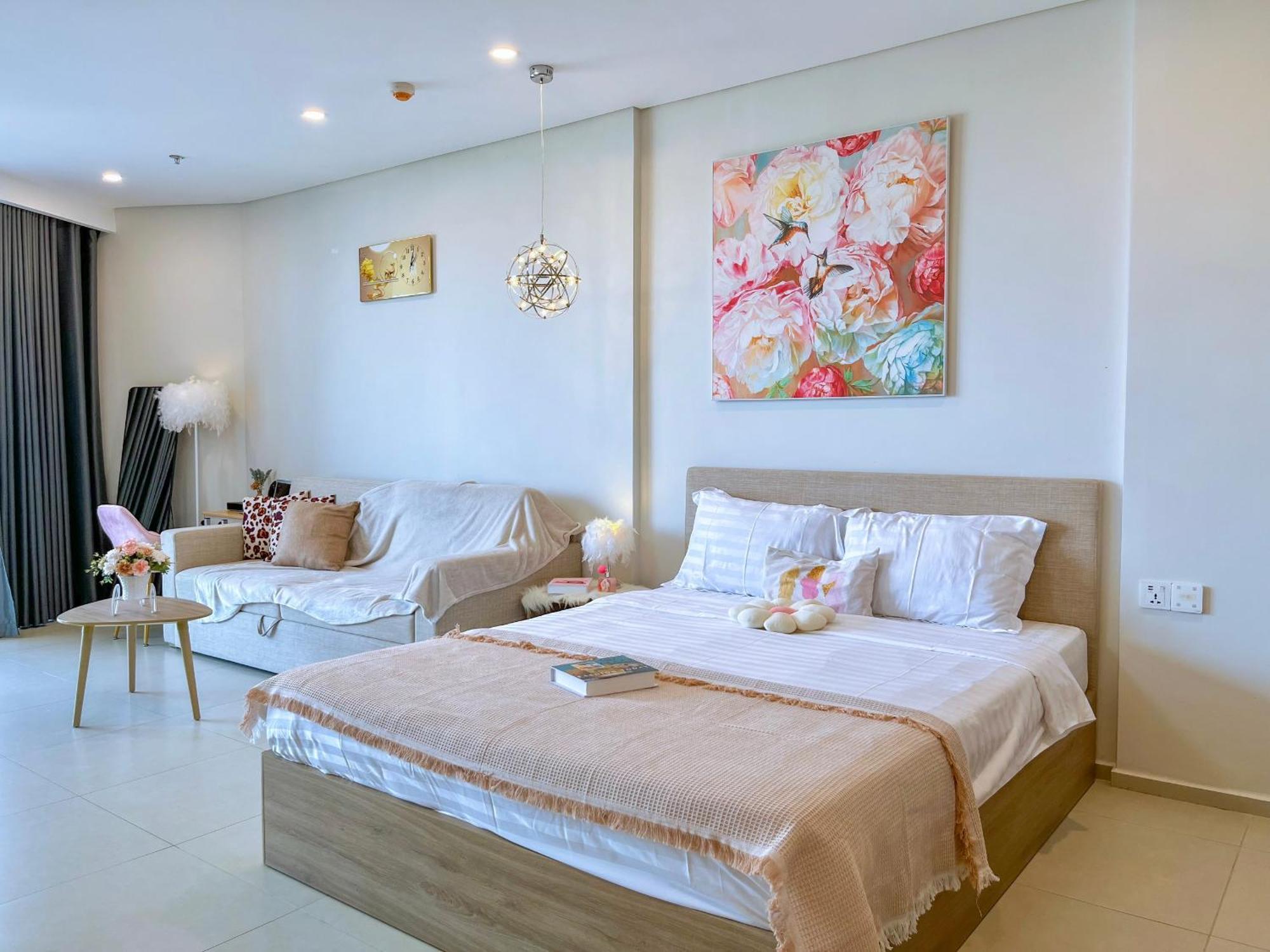 The Sóng Apartment Vivi Homestay,Miễn Phí Hồ bơi vô cực , xông hơi, công viên nước trẻ em Vung Tau Exterior foto